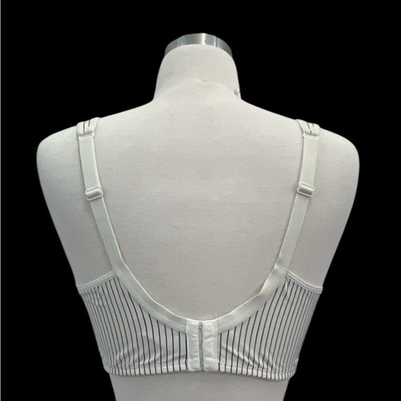 CACIQUE Striped Black and Cream Bra - Picture 7 of 7